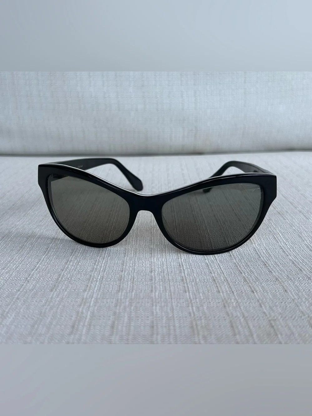 Lore Rodkin Black Cat-Eye Women's Sunglasses